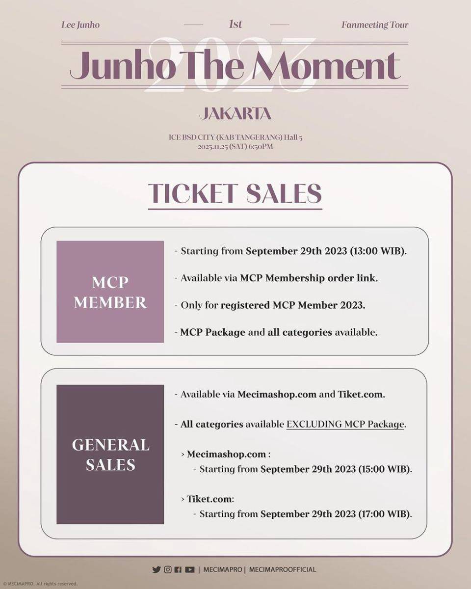 cara pembelian tiket fan meeting Junho 2PM di Jakarta (instagram.com/mecimapro)