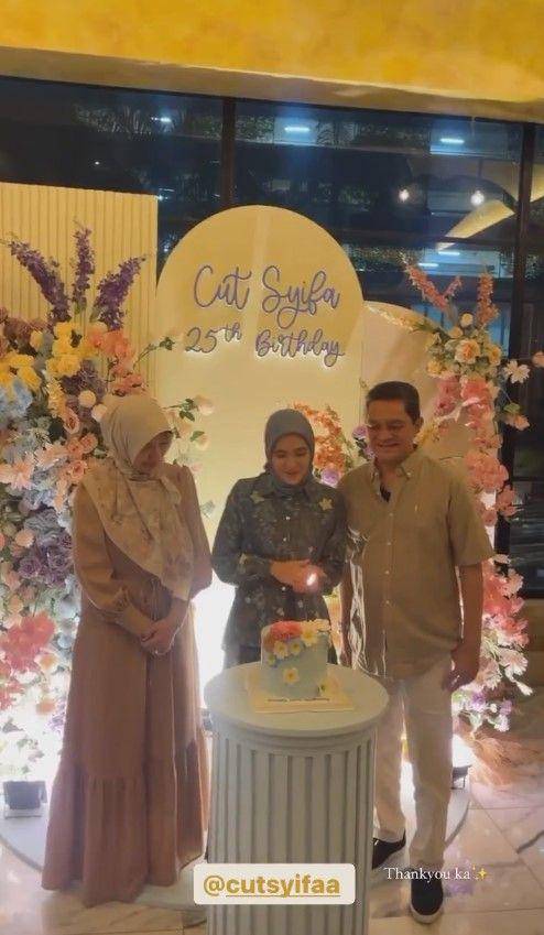 ulang tahun Cut Syifa (Instagram.com/cutsyifaa)