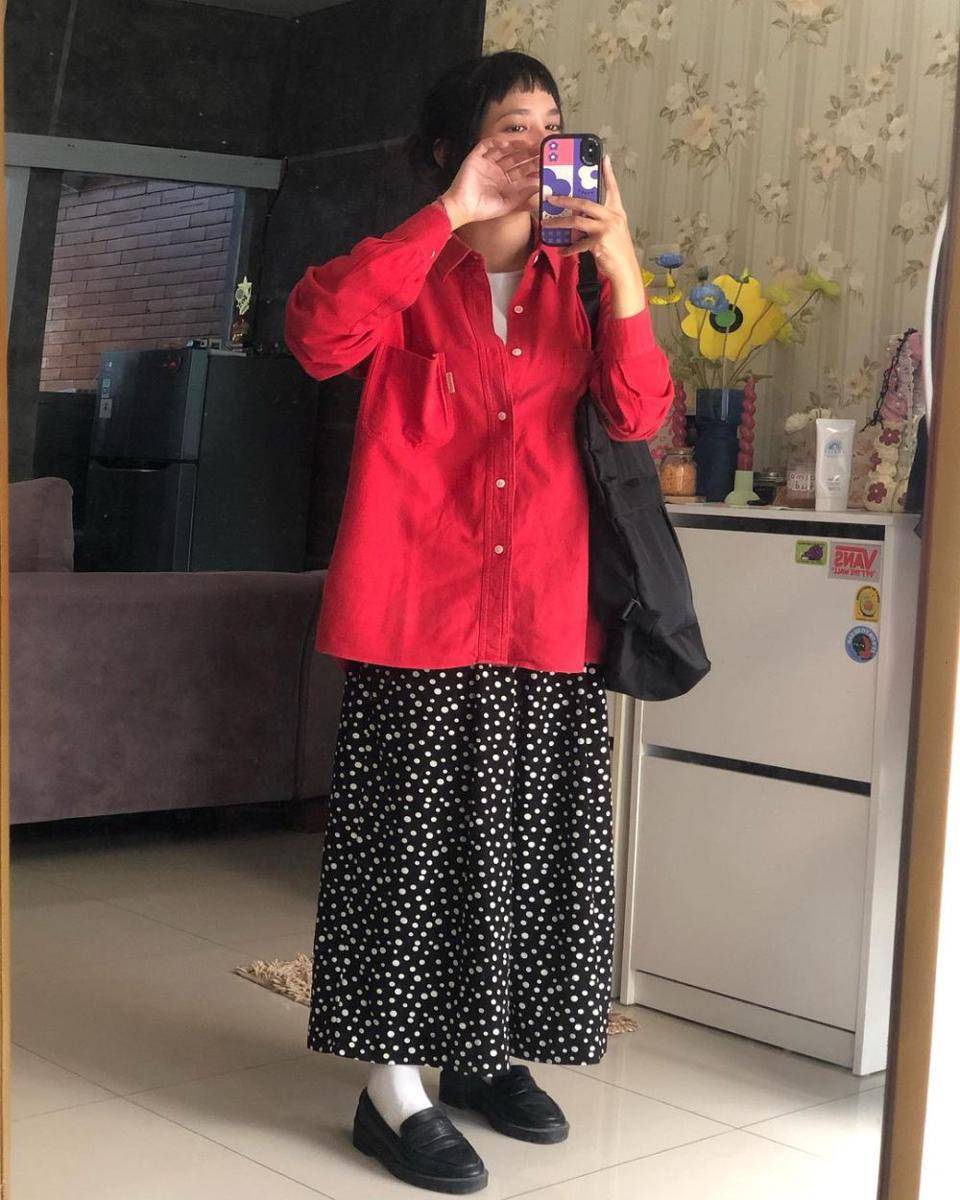 padu padan OOTD ala Gei MasterChef Indonesia (instagram.com/gei.mci11)