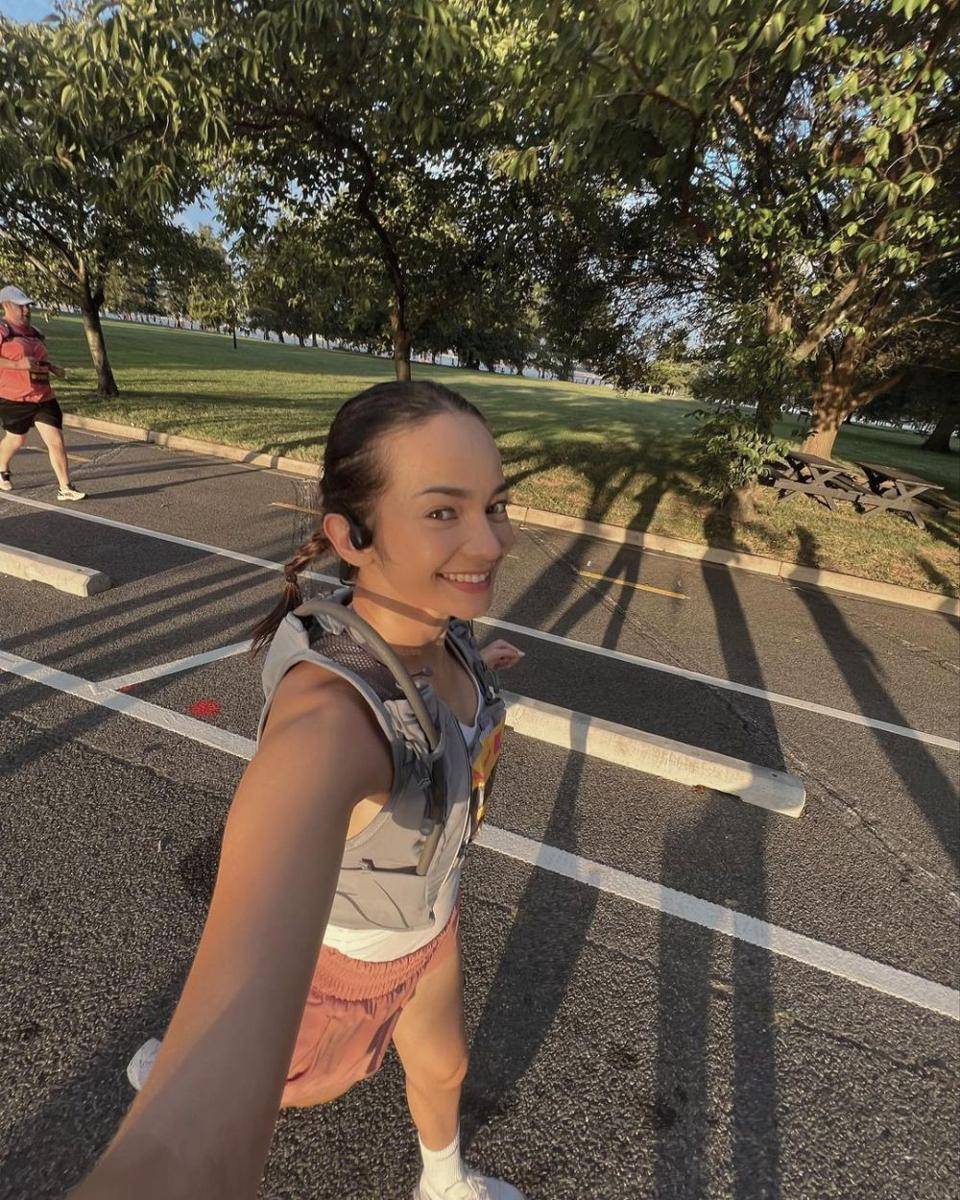 potret Enzy Storia ikut Race Half Marathon di Washington (instagram.com/enzystoria)