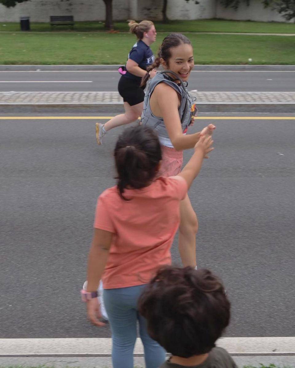 potret Enzy Storia ikut Race Half Marathon di Washington (instagram.com/enzystoria)
