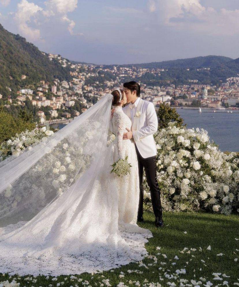 pernikahan Kimmy Kimberley dan Mark Prin di Italia (instagram.com/kimmy_kimberley)