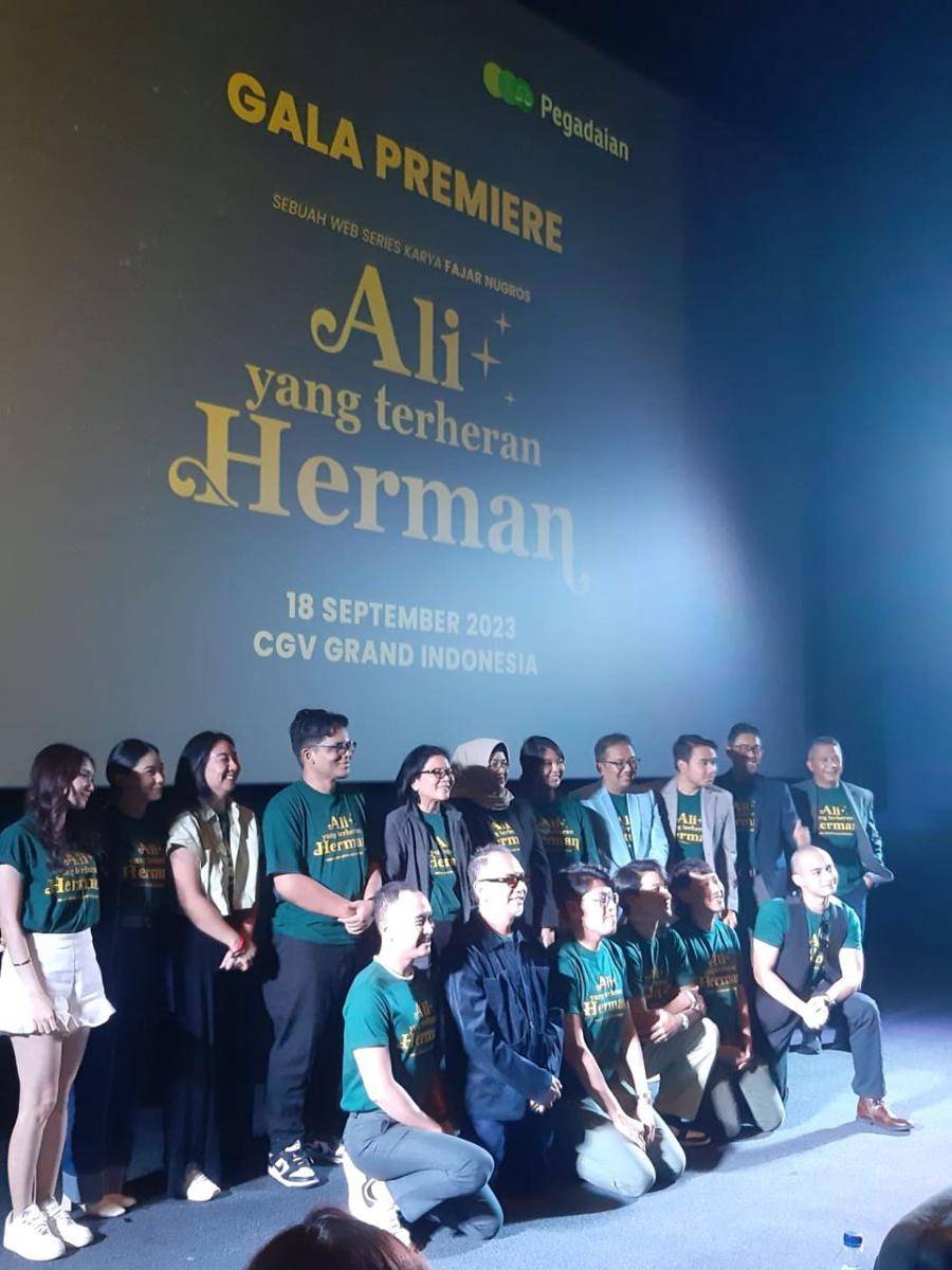 Gala Premiere Ali yang Terheran Herman. (Dok. Pegadaian)