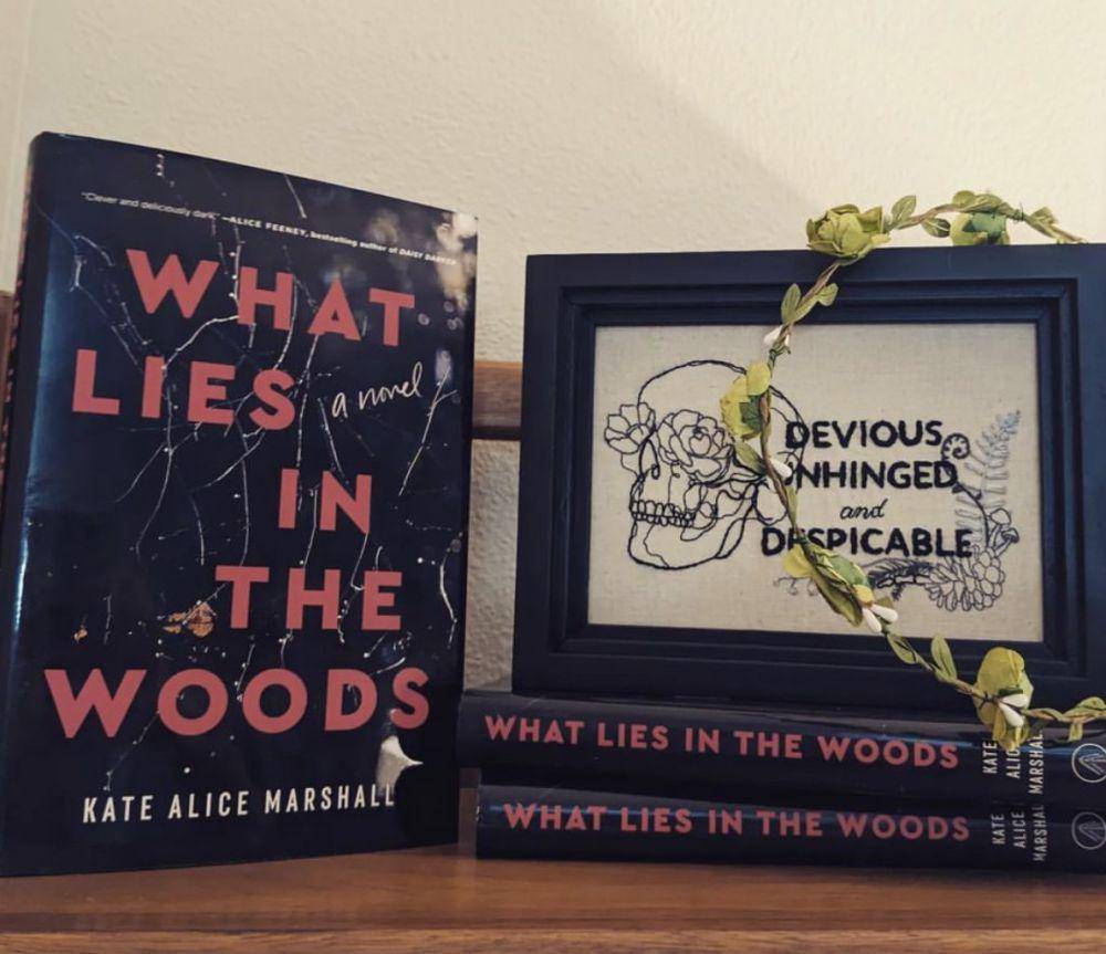 What Lies in the Woods (instagram.com/kmarshallarts)