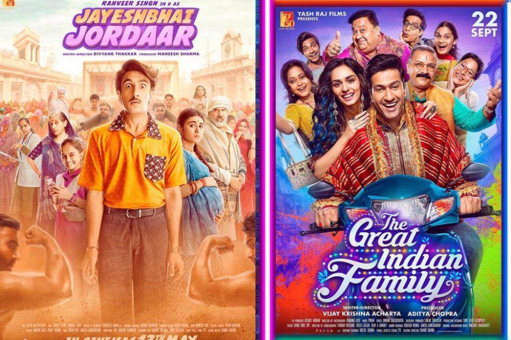 Jayeshbhai Jordaar dan The Great Indian Family (dok. Yash Raj Films/Jayeshbhai Jordaar | dok. Yash Raj Films/The Great Indian Family)
