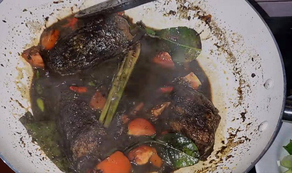 ilustrasi memasak gabus pucung (youtube.com/Ceceromed Kitchen)