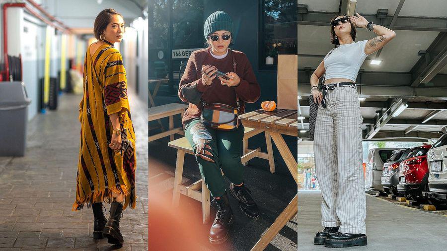 9 Ide Outfit Edgy ala Poppy Sovia, Nyentrik dan anti Monoton
