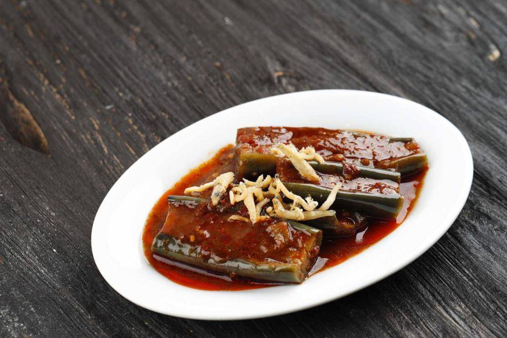 ilustrasi terong balado