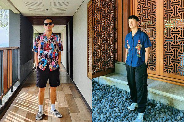 9 Inspirasi Padu Padan Kemeja ala Morgan Oey, Simpel nan Kece!