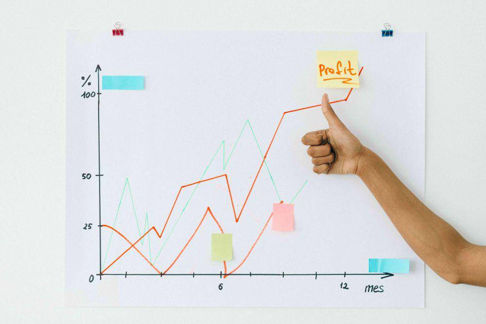 ilustrasi profit meningkat (pexels.com/Nataliya Vaitkevich)