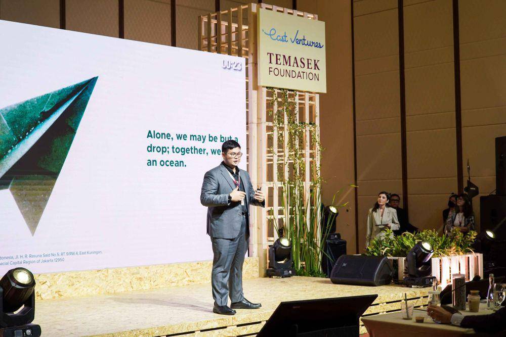 Proses pitching pada ajang Climate Impact Innovations Challenge (CIIC) 2023. (Dok. East Ventures)