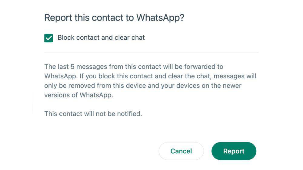 ilustrasi melaporkan kontak di WhatsApp (dok. Guiding Tech)