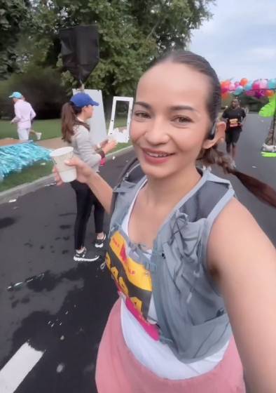 potret Enzy Storia ikut Race Half Marathon di Washington (instagram.com/enzystoria)