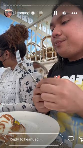 potret Keanu Agl di Royal Dinner Mangkunegaran (instagram.com/keanuagl)