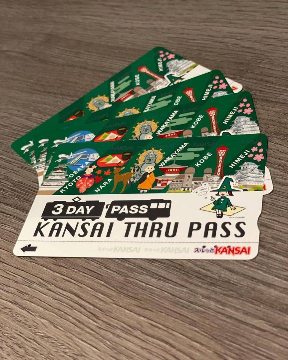 Kansai Thru Pass (instagram.com/marivicwee2018)