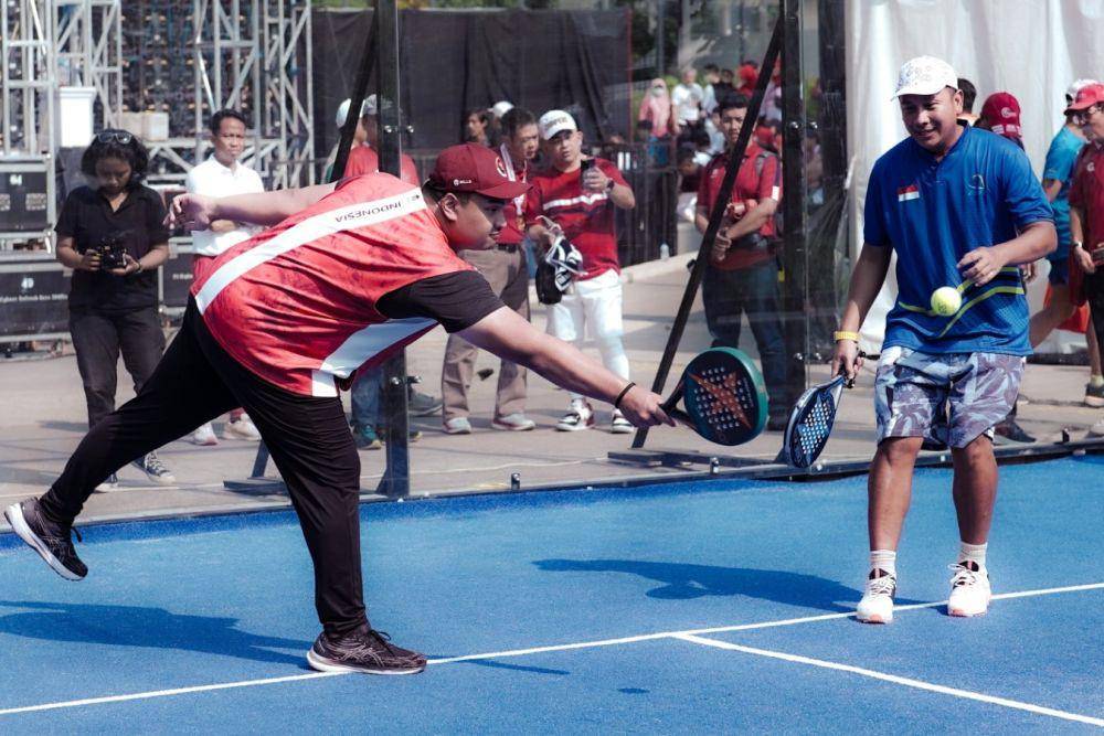 PBPI sosialisasikan padel kepada masyarakat Indonesia. (dok. PBPI)