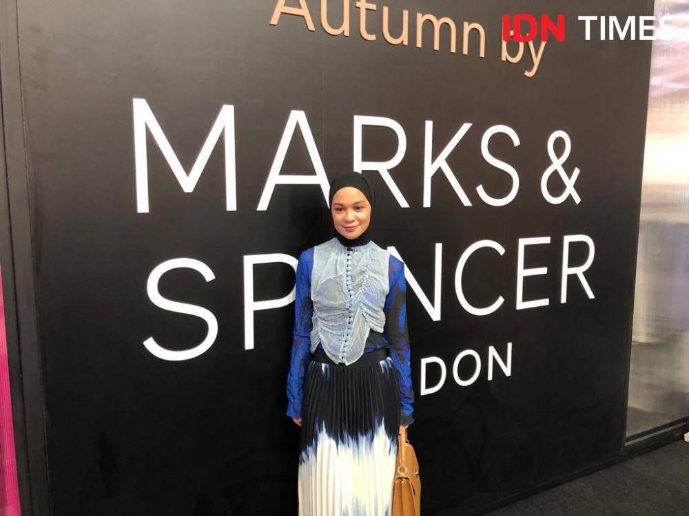 Peluncuran koleksi Marks & Spencer bertemakan autumn dan pop-up store pada Selasa (19/9/2023) di Grand Indonesia East Mall, Jakarta (dok. Marks & Spencer)