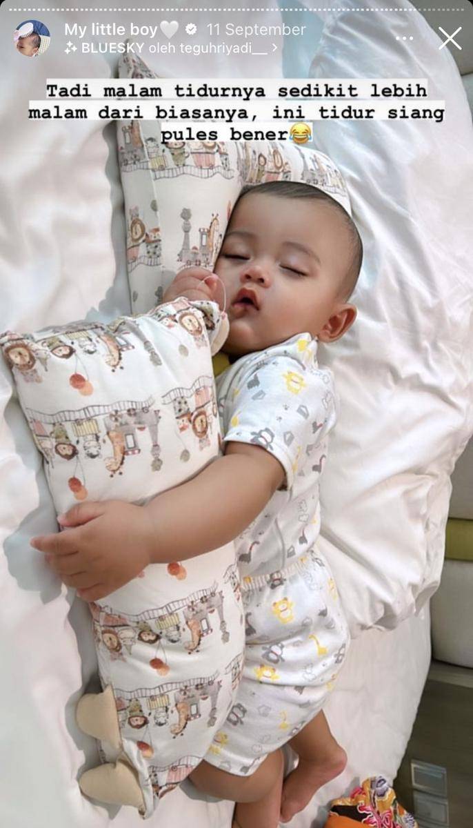 potret terkini Archie anak Marshel Widianto yang disebut mirip Cipung (Instagram.com/ceseniy)