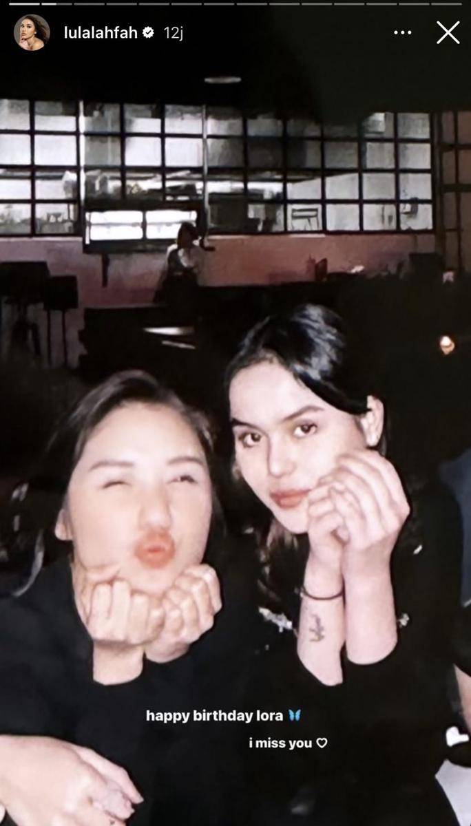 artis kenang momen bersama mendiang Laura Anna yang berulang tahun (Instagram.com/lulalahfah)