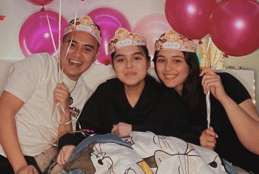 artis kenang momen bersama mendiang Laura Anna yang berulang tahun (Instagram.com/gretairn)