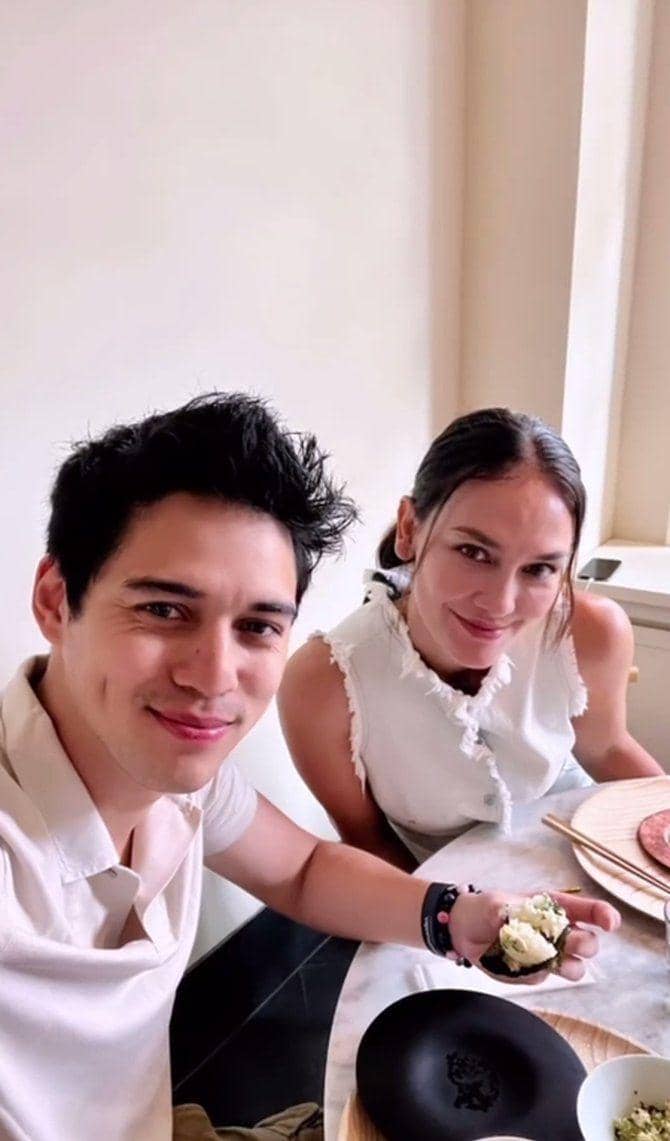 Luna dan Maxime di Jepang (Instagram.com/bouttier_maxime)