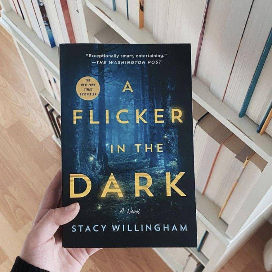 A Flicker in the Dark (instagram.com/minotaur_ books)