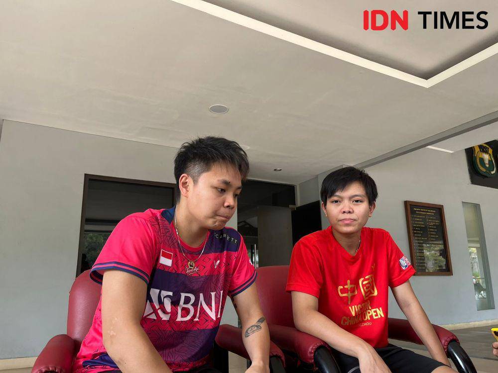 Apriyani Rahayu/Siti Fadia Silva Ramadhanti (IDN Times/Margith Juita Damanik)
