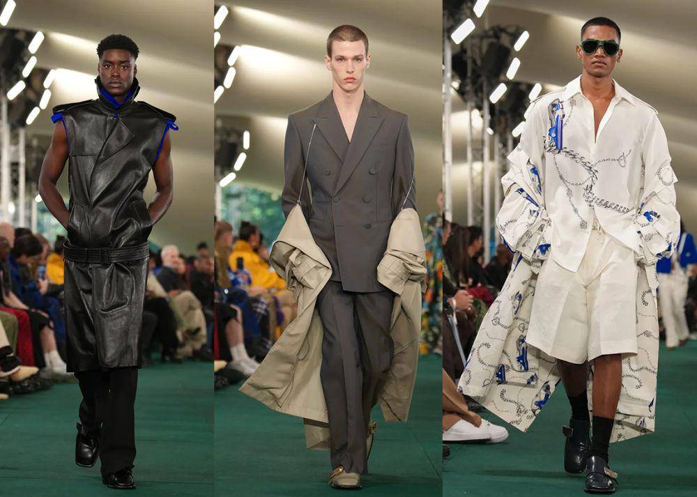 Burberry Summer 2024 di London Fashion Week (dok. Burberry)