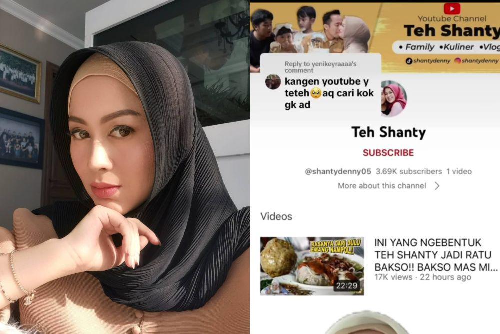Channel YouTube Shanty Denny Kena Hack, Bikin Akun Baru!