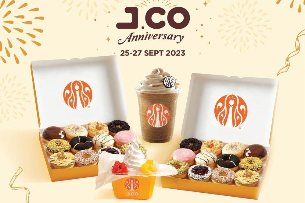 Promo JCO Anniversary Diperpanjang Pada 2-3 Okt Rp111 Ribu Dapat 2 Box