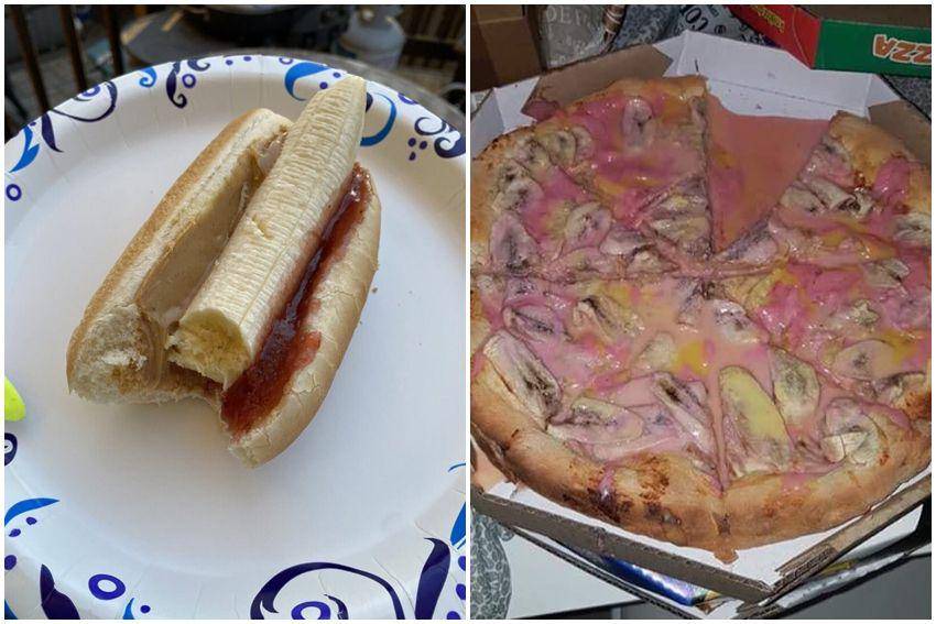 kolase potret hidangan nyeleneh berbahan pisang (reddit.com/user/TacoTowelie | reddit.com/user/Nearby_Employee_2943)