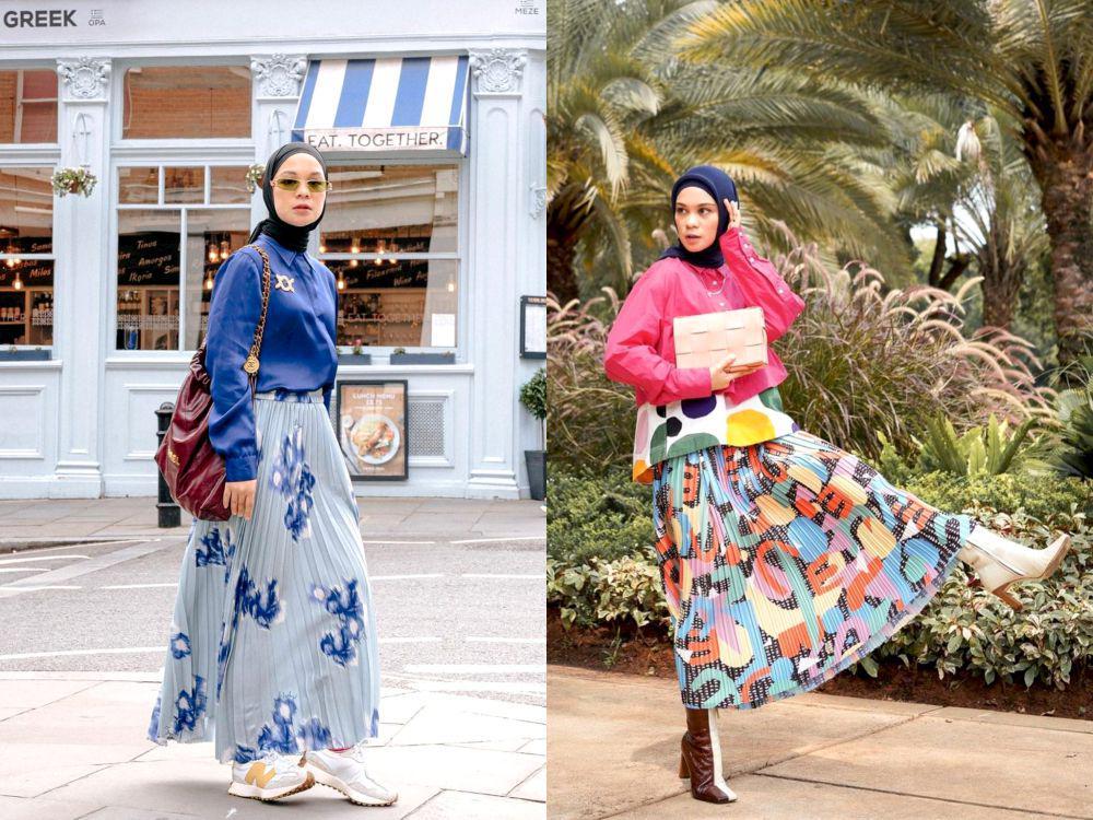 7 Ide Memadukan Rok Pattern ala Tantri Namirah, Eye Catching