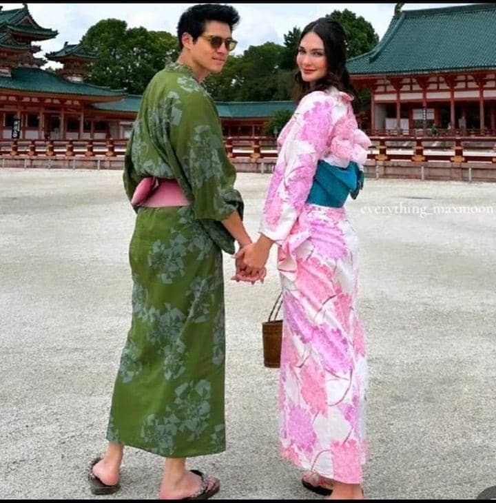 Luna dan Maxime di Jepang (Instagram.com/bouttier_maxime)