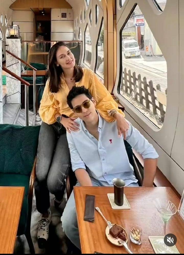 Luna dan Maxime di Jepang (Instagram.com/lunamaya)