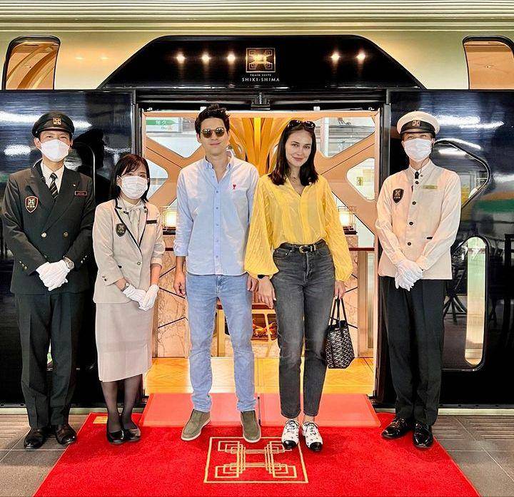 Luna dan Maxime di Jepang (Instagram.com/lunamaya)