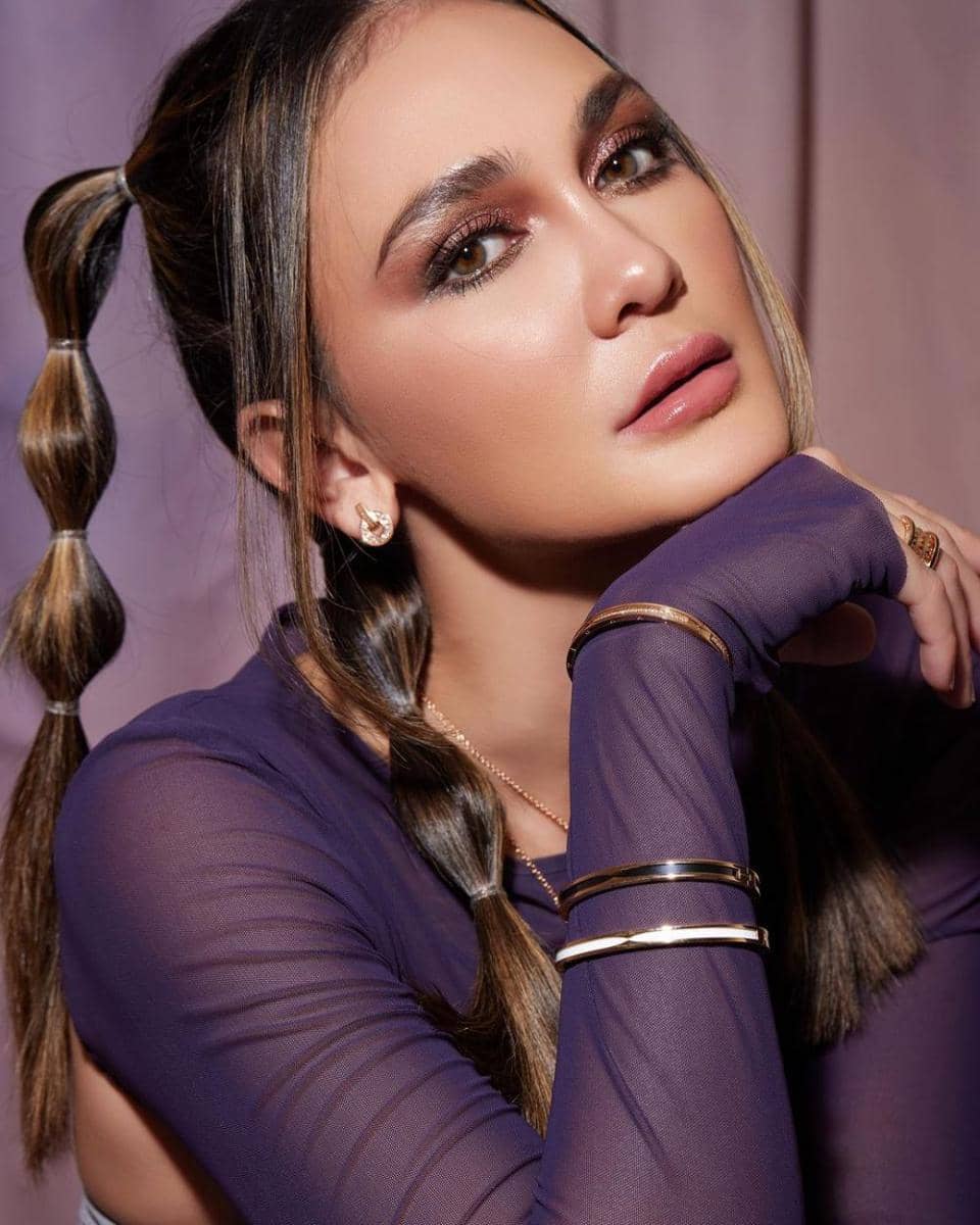 ide glam look makeup ala Luna Maya (instagram.com/lunamaya)