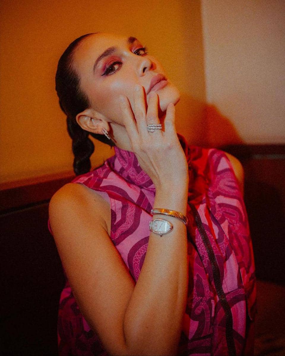 ide glam look makeup ala Luna Maya (instagram.com/lunamaya)