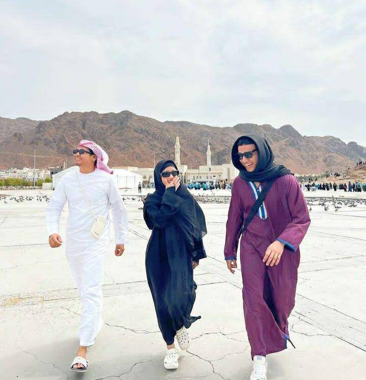 potret Arif Muhammad 'Mak Beti' umrah (instagram.com/mamakbeti)