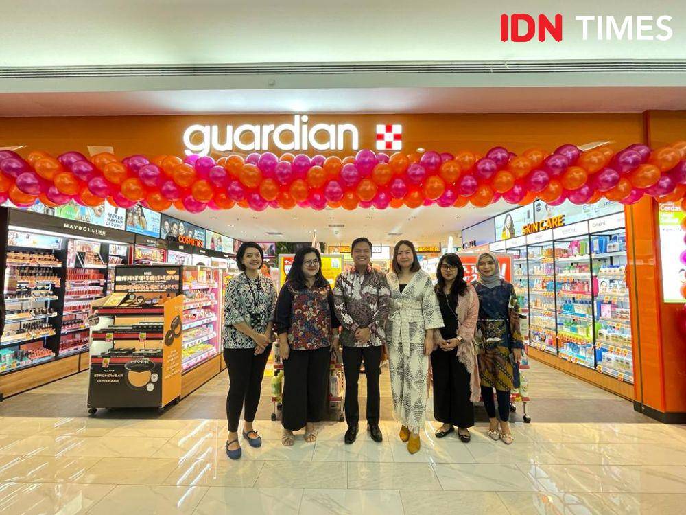Peresmian Konsep dan Tampilan Baru Gerai Guardian. (20/9/23) (IDNTimes/Dina Fadillah Salma)