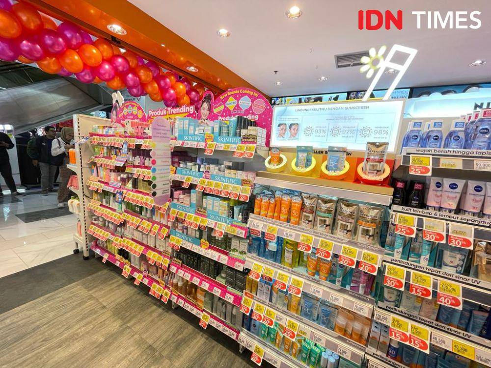 Peresmian Konsep dan Tampilan Baru Gerai Guardian. (20/9/23) (IDNTimes/Dina Fadillah Salma)