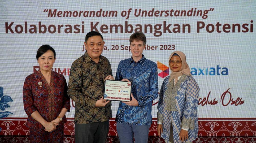 XL Axiata dan CIMB Niaga Kerja Sama, Ternyata Ini Alasannya