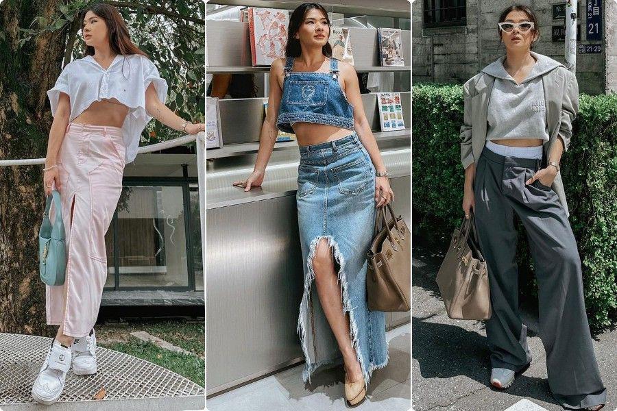 7 Ide Padu Padan Crop Top ala Anastasia Siantar yang Super Stylish