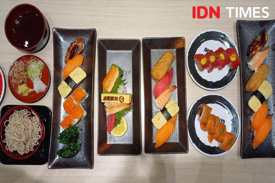 Menu Genki Sushi Trip to Tokyo (IDN Times/Dhiya Awlia Azzahra)