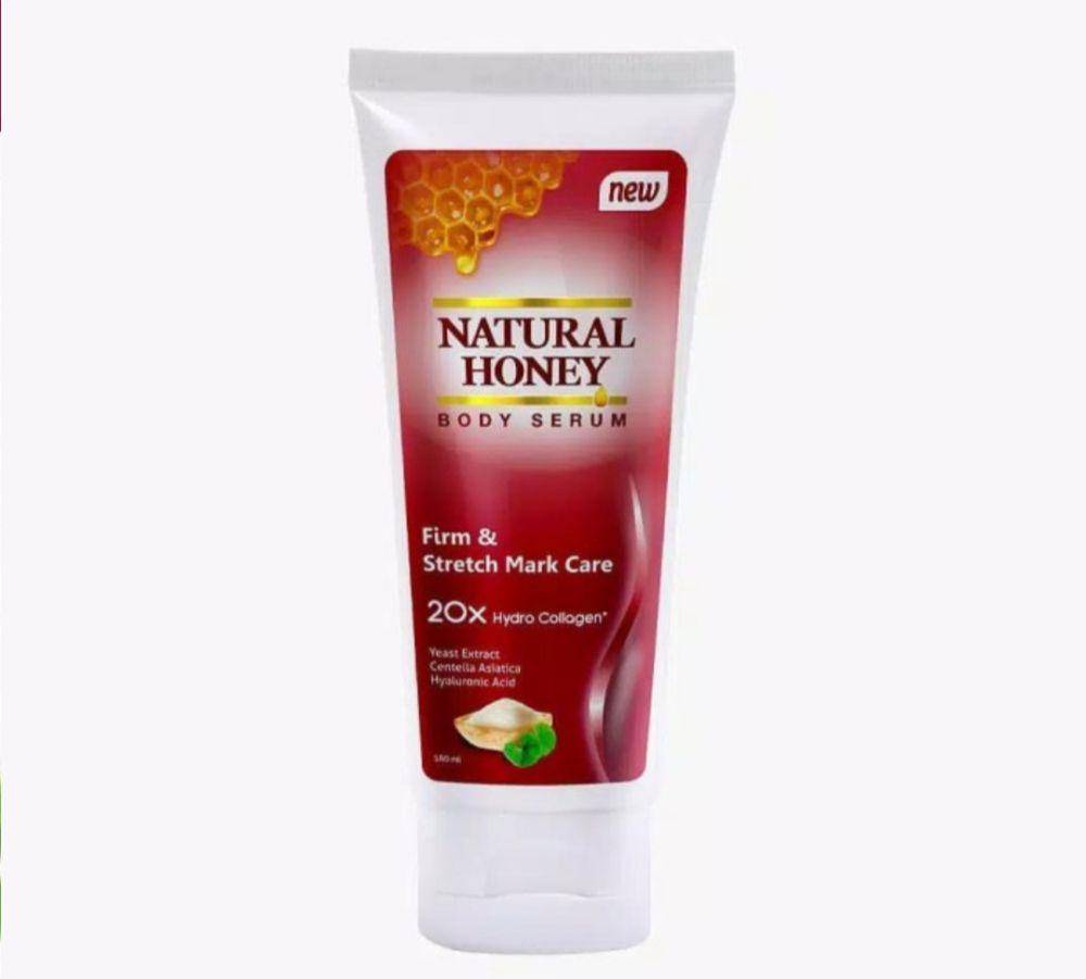 Natural Honey Body Serum Firm and Stretch Mark Care (tokopedia.com/wawan da)