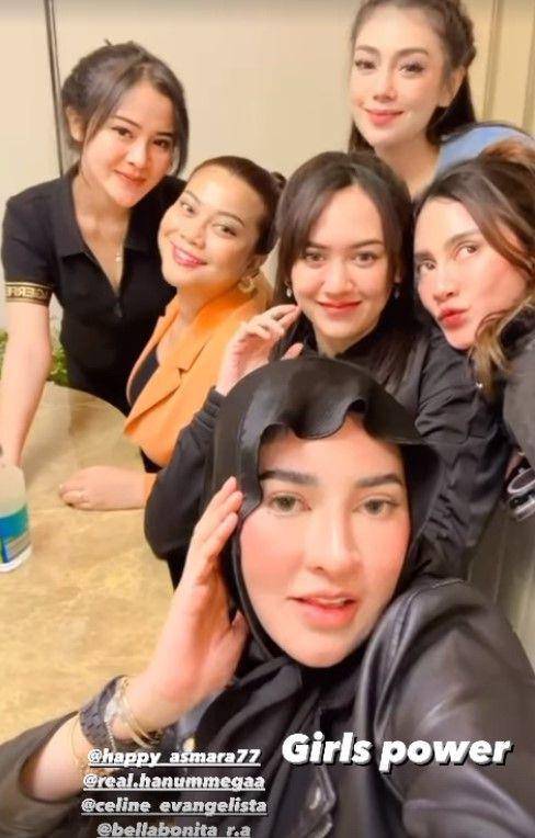 Happy bertemu Bella (Instagram.com/shandypurnamasari)