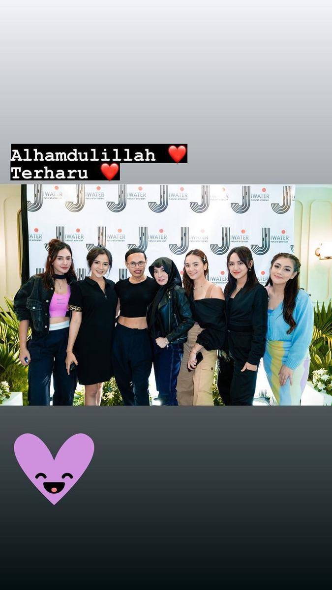 Happy bertemu Bella (Instagram.com/happy_asmara77)