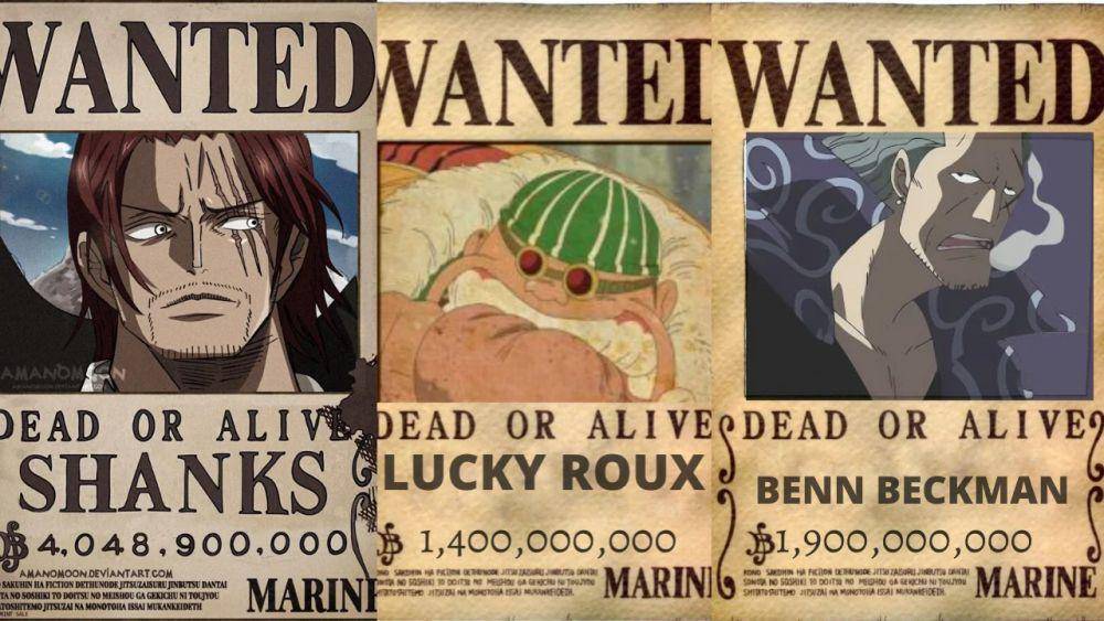poster burnonan Rambut Merah (dok. Shueisha/One Piece)