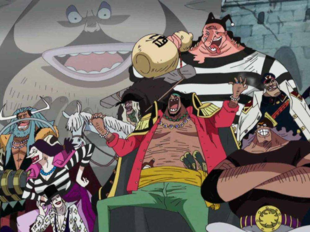 kru Blackbeard (dok. Shueisha/One Piece)