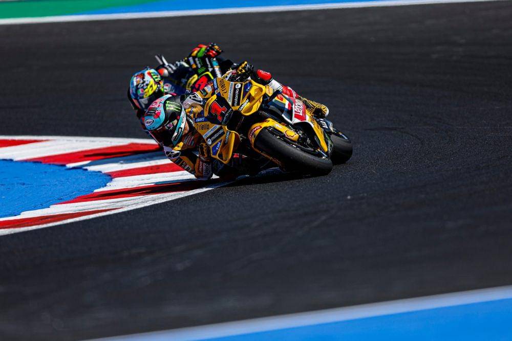 Francesco Bagnaia saat menjalani main race GP San Marino 2023. (ducati.com)