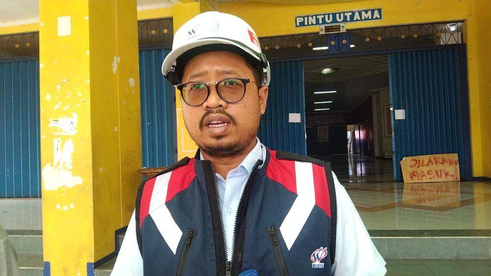 Project Manager PT Waskita Karya, Vino Pramudya. (IDN Times/Rizal Adhi Pratama)